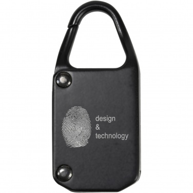 Logo trade promotional items picture of: SCX.design T10 fingerprint padlock